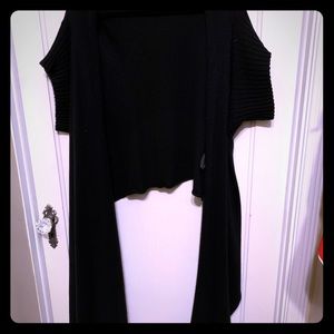 Black sweater shrug
